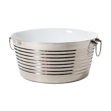 G.E.T. BT-1919-SS/W S/S Double Wall 7 Gallon Beverage Tub