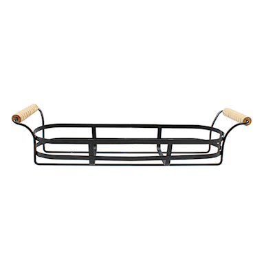 TableCraft CJS12R Black Powder Coat Wire Rack for CJS12 Jars