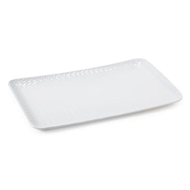 G.E.T. CS-1811-CN-W Coralline 18" x 11" Display Tray - 3 / CS