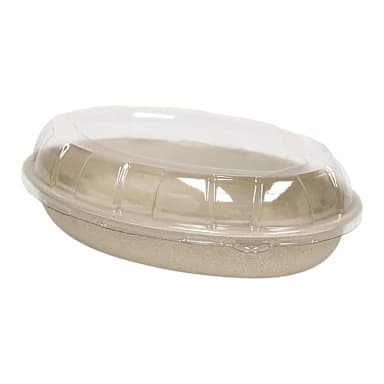 Inno-Pak 346684571 Dome Lid for 26 Ounce Oval Bowl