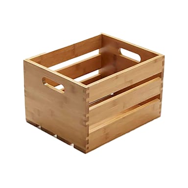 American Metalcraft WTBA10 Bamboo 1/2 Size Crate