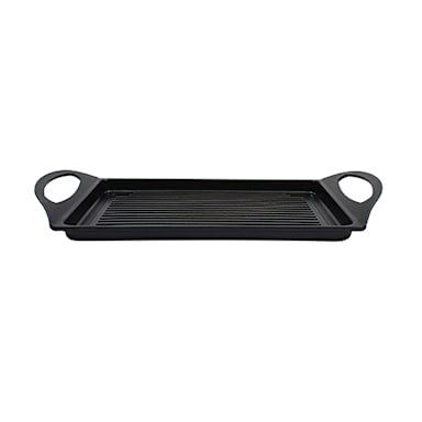 Tablecraft CWDC1070 Die-Cast 18" x 11" Rectangular Grill Pan