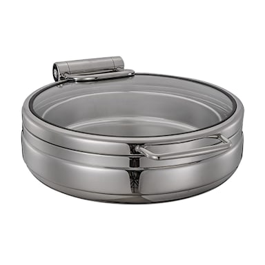 Bon Chef 22001 Magnifico S/S 8 Qt. Chafer with Glass Lid