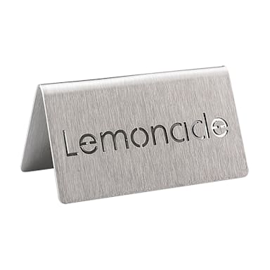 Service Ideas 1C-BF-LEMONADE-MOD Laser Cut Brushed Lemomade Table Tent