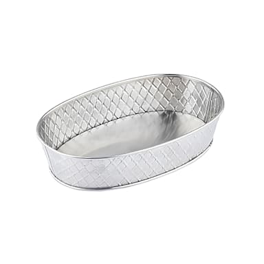 Tablecraft 10036 Lattice Collection S/S 9-1/2 x 6 Oval Platter