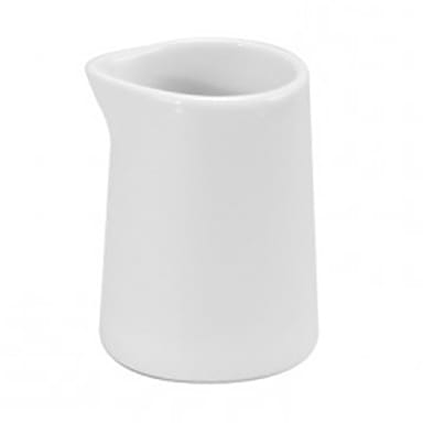1880 Hospitality F8000000805 Bright White Ware 7 Oz Porcelain Creamer - 36/CS