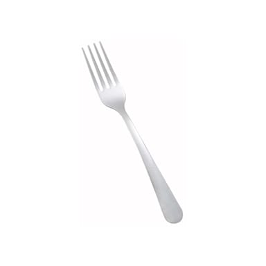 Winco 0082-05 Windsor Medium Weight 7" Dinner Fork