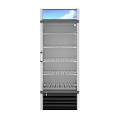 Hoshizaki RM-26-HC Single Section Glass Door Reach-In Merchandiser
