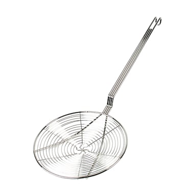 Thunder Group SLSKS009 Nickel Plated Spiral 9" Dia Wire Skimmer