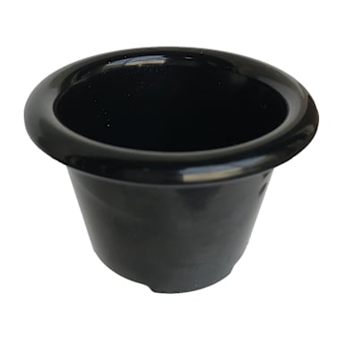 Carlisle S27603 Black 1.5 Ounce Smooth Ramekin