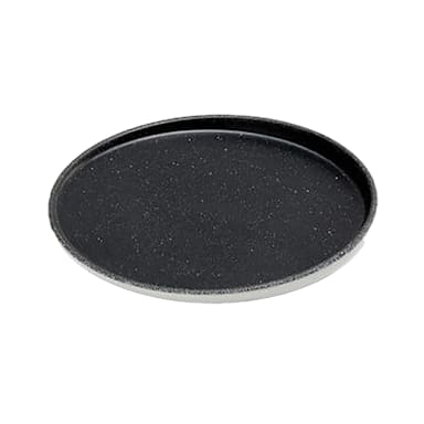 American Metalcraft LFTPB11 Lift Black 8-7/8" Melamine Display Plate