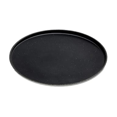 American Metalcraft LFTPB13 Lift Black 13" Melamine Display Plate