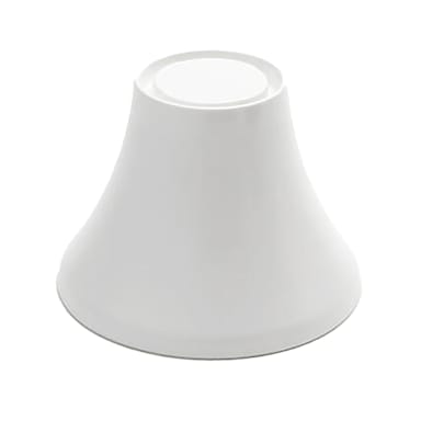 American Metalcraft LFTW65 White Lift Melamine 4-7/8"H Pedestal