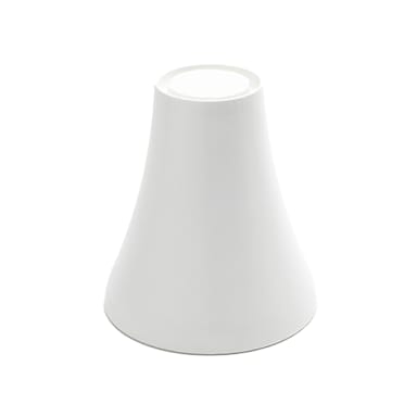 American Metalcraft LFTW67 White Lift Melamine 7-1/8"H Pedestal
