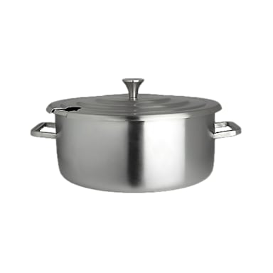 Steelite 7352MW304 Creations S/S Round 5.5 Quart Homestyle Chafer