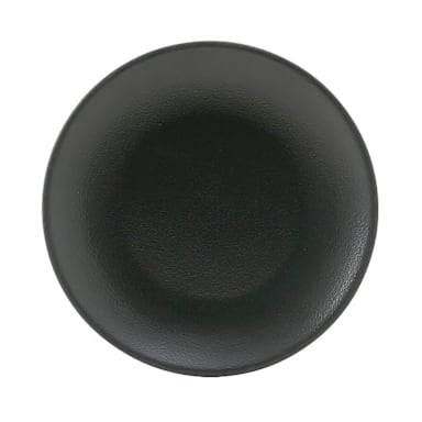 Tuxton VBA-071 Zion Matte Black 7-1/8" Coupe Plate