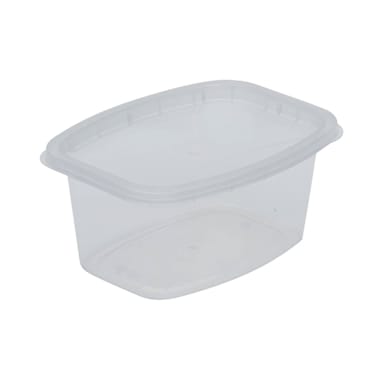 Cube Packaging DR-512-CB Clear 12 Ounce Container