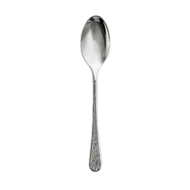 Steelite 6029SX002 Skye 8" Stainless Steel Soup/Dessert Spoon - Dozen