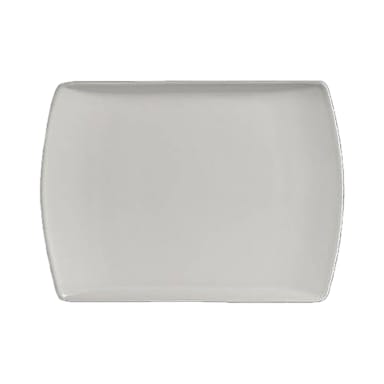 Anfora A900P027 Sedona White 9-3/4" x 7" Entree Platter