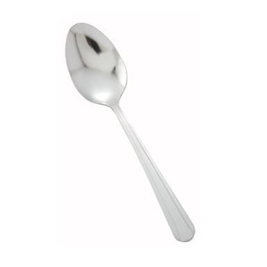 Winco 0001-03 Dominion 7" S/S Dinner Spoon - Dozen