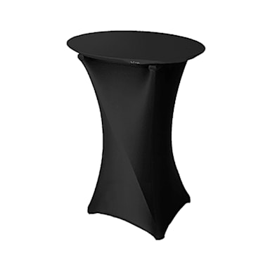 Sculptware JSPBASSM Black 31.5" Tray Stand Cover