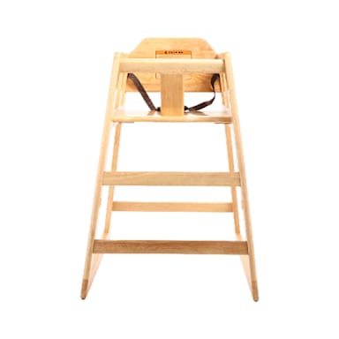 G.E.T. HC-100-MOD-N2-1 Natural Wood High Chair