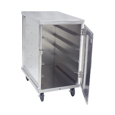Crescor 101141820 Non-insulated 20-Tray Delivery Cart