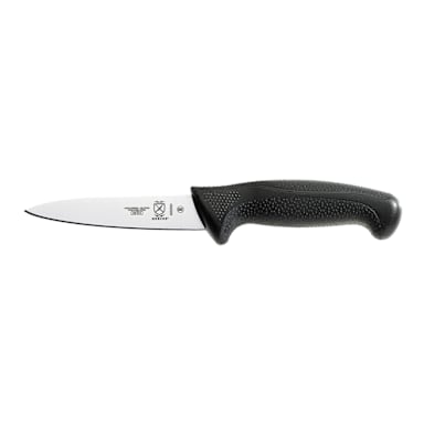 Mercer Culinary M22004 Millennia 4" Black Paring Knife w/ Poly Handle