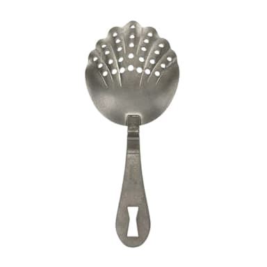 Mercer Culinary M37029VN S/S Vintage 7" Scalloped Julep Strainer