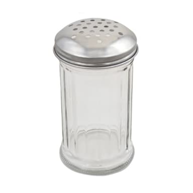 Browne Foodservice 575181 12 Ounce Cheese Shaker with S/S Top - Dozen