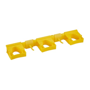 Vikan 10116 Yellow Hygienic Hi-Flex Wall Bracket System