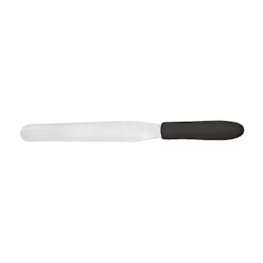 Winco TKPS-7 S/S Frosting Spatula with Black Handle