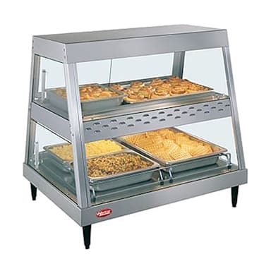 Hatco GRHD-2PD 2 Shelf Countertop Heated Display Case