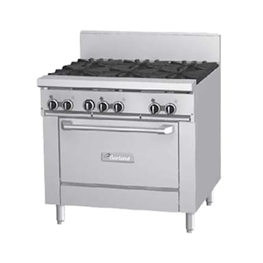 Garland U.S. Range GF36-G36R GF Starfire Pro Gas 36" Range w/ Griddle