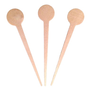 Darling Foodservice 4" Wood Pick with Round Top - 10000 / CS