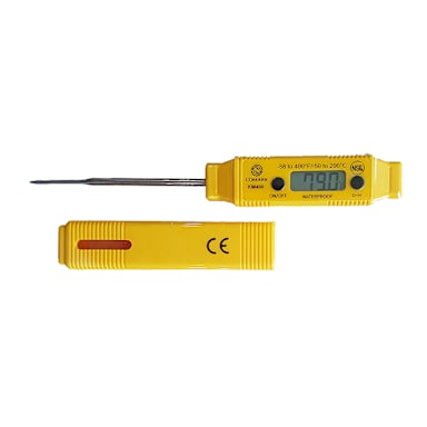 Comark KM400 Yellow Digital Pocket Thermometer