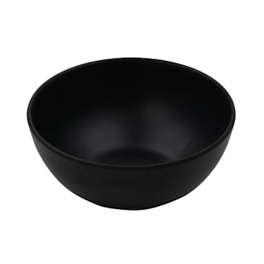 G.E.T. B-101-BK Nara Black 7 Ounce Melamine Bowl