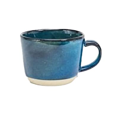 FOH DCS069BLP23 Artefact Indigo 3 Ounce Cup with Handle