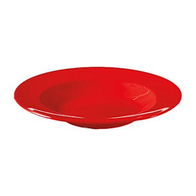 G.E.T. B-1611-CR Diamond Harvest Cranberry 16 Ounce Bowl - Dozen