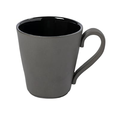Costa Nova 1LOC131-BLK Lagoa Ecogres Black 10.5 Ounce Mug - 6 / CS