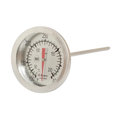 Browne Foodservice CT84004 100/400 Deg 6.25" Candy/Fry Thermometer