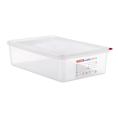 Araven 03036 Translucent 14.4 Quart Full Size x 4"D Container