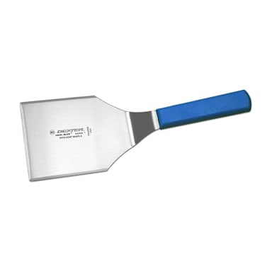 Dexter Russell Cutlery P94858H Blue 5" x 4" High Heat Turner