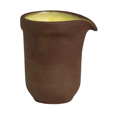 Steelite 6214RT007 Maham Spice Saffron 1.5 Oz. Sauce Pourer