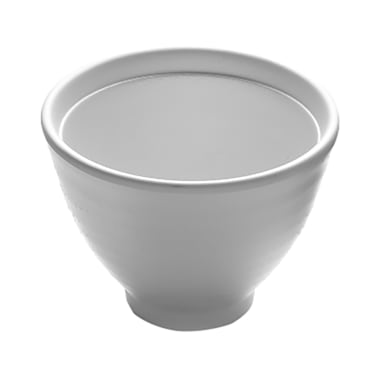 Elite Global Solutions JW4004-W Zen White 9 Oz. Soup Bowl - 6 / CS