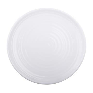 Elite Global Solutions DS10-W Swirl White 10" Round Plate - 6 / CS