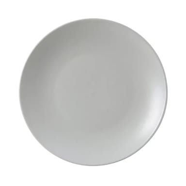 Tuxton VGA-102 Zion Matte Gray 10-1/4" Coupe Plate