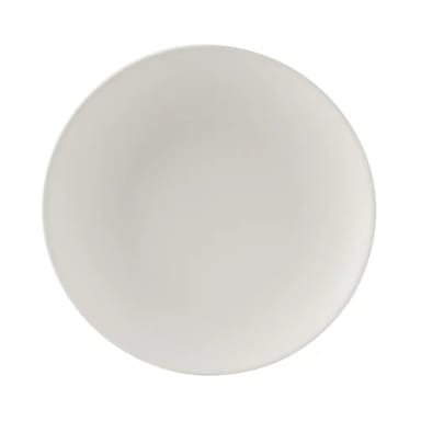 Tuxton VWA-090 Zion Matte White 9" Coupe Plate