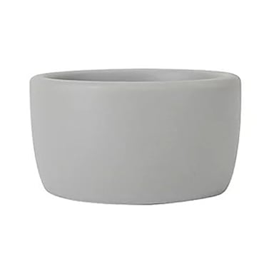 Tuxton VGX-0203 Zion Matte Gray 2 Ounce Pipkin