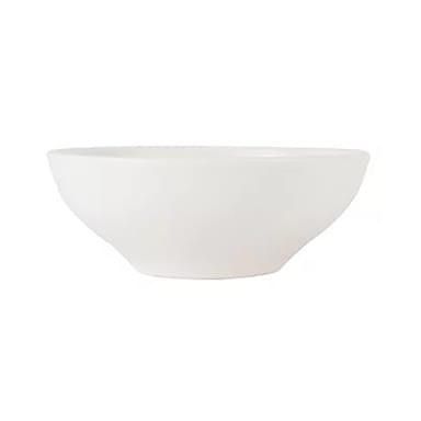 Tuxton VWB-150A Zion Matte White 15 Ounce Salad Bowl